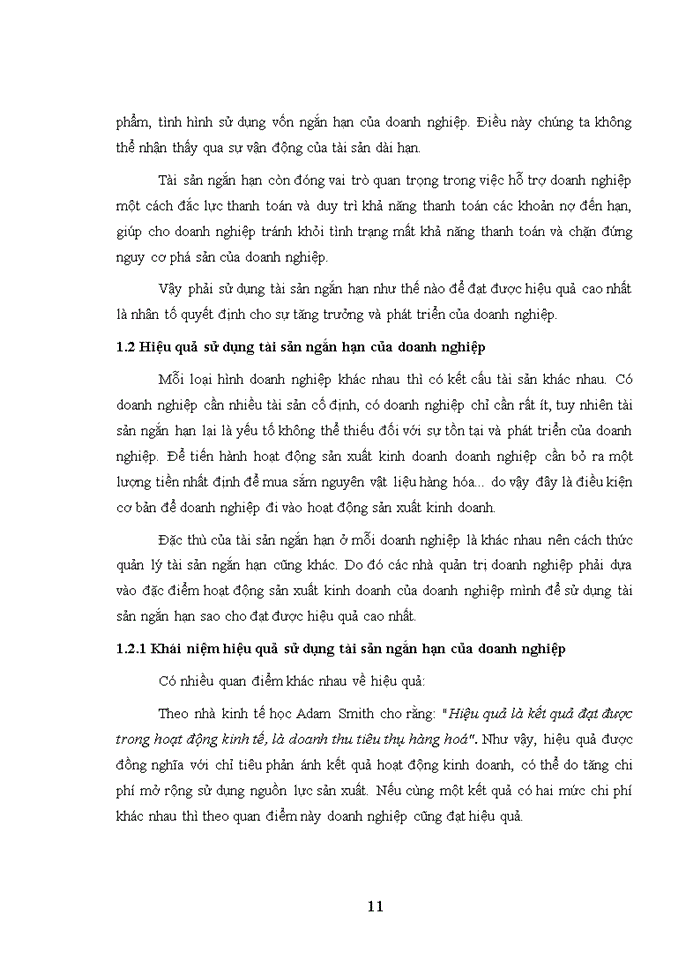 image for page Nâng cao hiệu quả sử dụng tài sản ngắn hạn của công ty cổ phần đầu tư  xây dựng và kinh doanh ACC
