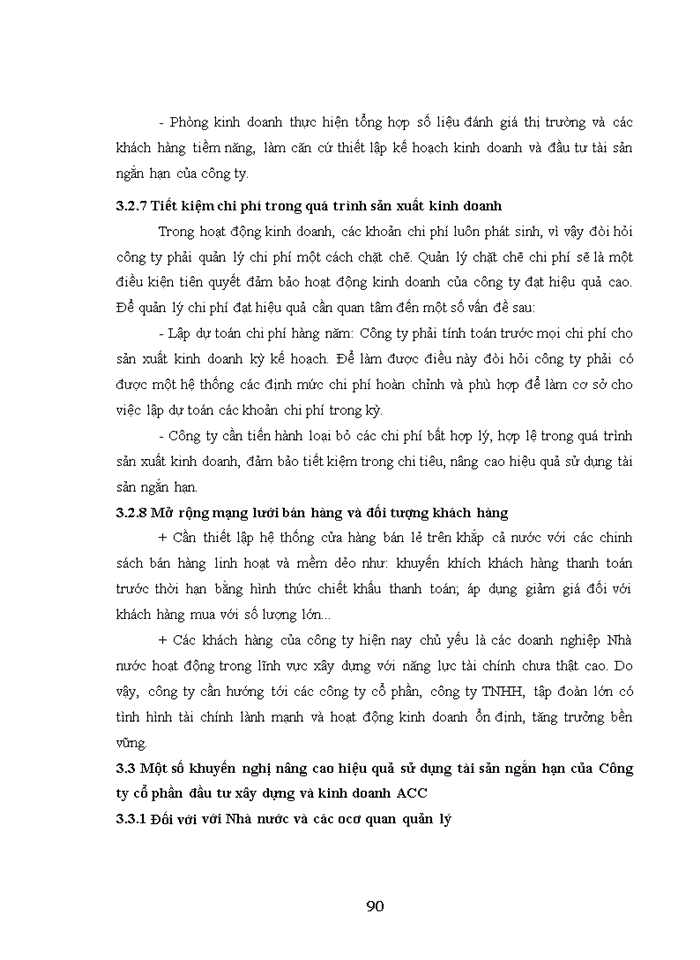 image for page Nâng cao hiệu quả sử dụng tài sản ngắn hạn của công ty cổ phần đầu tư  xây dựng và kinh doanh ACC