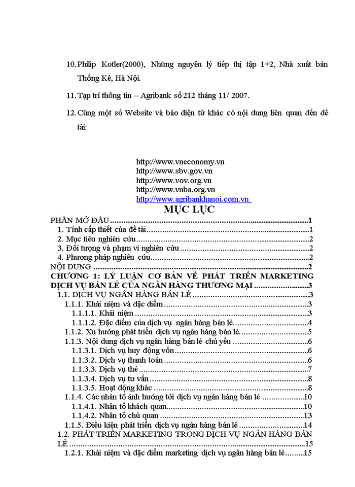 image for page Phát triển Marketing dịch vụ ngân hàng bán lẻ tại Ngân hàng No&PTNT Hà Nội