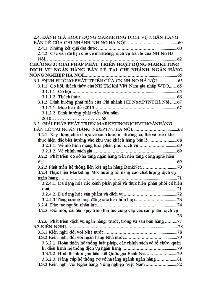 image for page Phát triển Marketing dịch vụ ngân hàng bán lẻ tại Ngân hàng No&PTNT Hà Nội