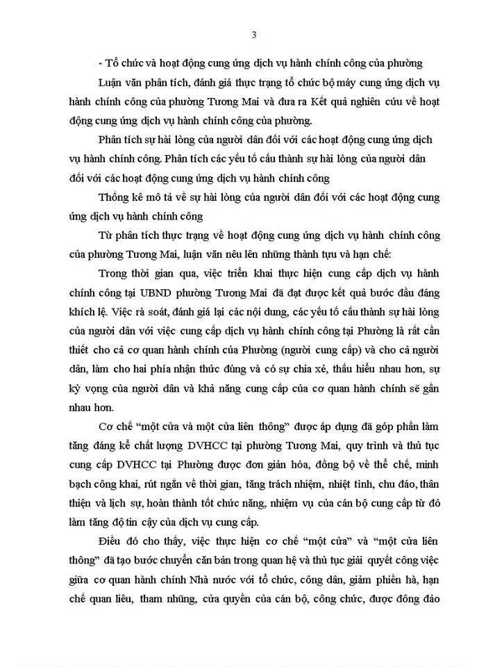 image for page Nghiên cứu các yếu tố cấu thành sự hài lòng của người dân đối với dịch vụ hành chính công tại phường tương mai, quận hoàng mai