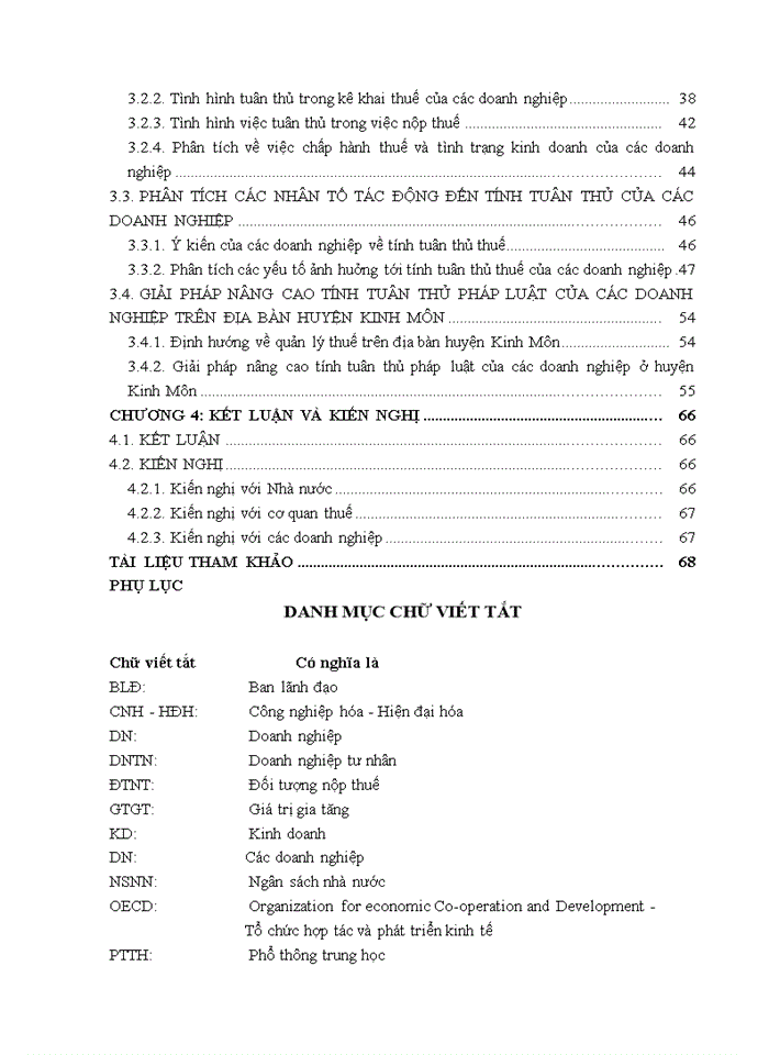 image for page Quản lý thuế đối với các doanh nghiệp tại Chi cục Thuế huyện  Kinh Môn, tỉnh Hải Dương