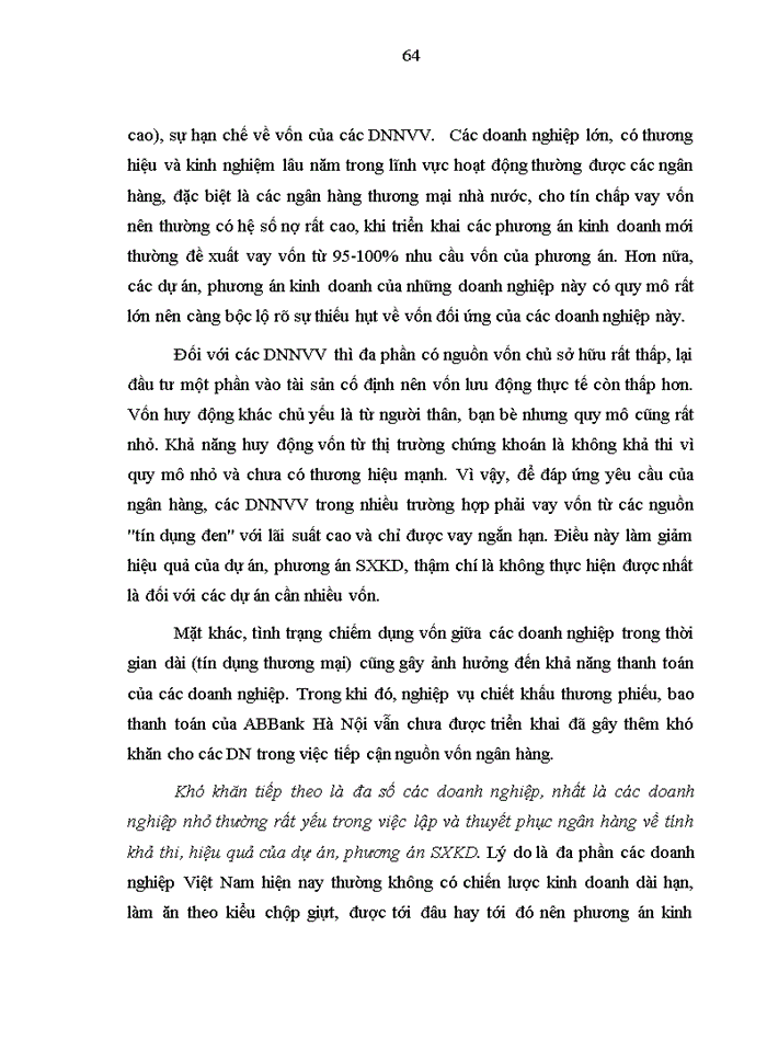 image for page Mở rộng cho vay KHDN tại Ngân hàng TMCP An Bình – CN Hà Nội