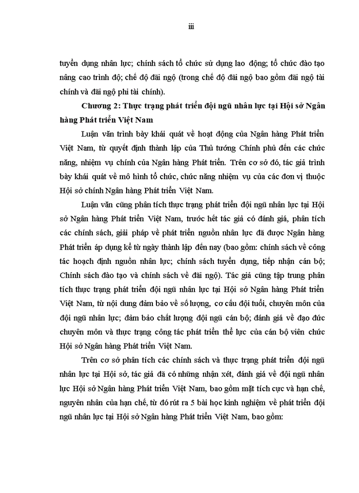 image for page Phát triển đội ngũ nhân lực tại ngân hàng phát triển việt nam – thực trạng, kinh nghiệm và giải pháp