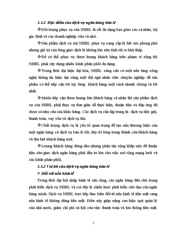 image for page Nâng cao dịch vụ khách hàng trong ngân hàng bán lẻ tại ngân hàng thương mại cổ phần ngoại thương việt nam