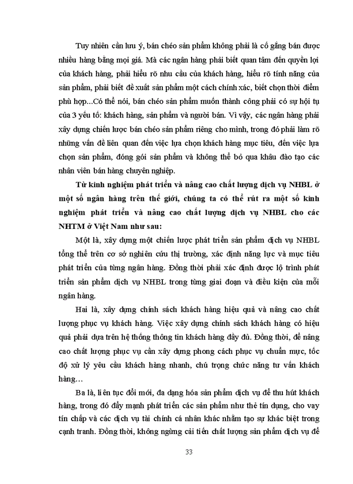 image for page Nâng cao dịch vụ khách hàng trong ngân hàng bán lẻ tại ngân hàng thương mại cổ phần ngoại thương việt nam