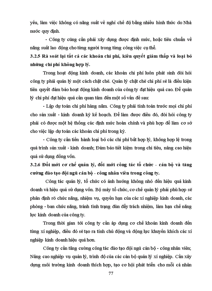 image for page Một số giải pháp nâng cao hiệu quả sử dụng vốn kinh doanh tại công ty cổ phần xây dựng cây xanh THĂNG LONG - tỉnh QUẢNG NINH