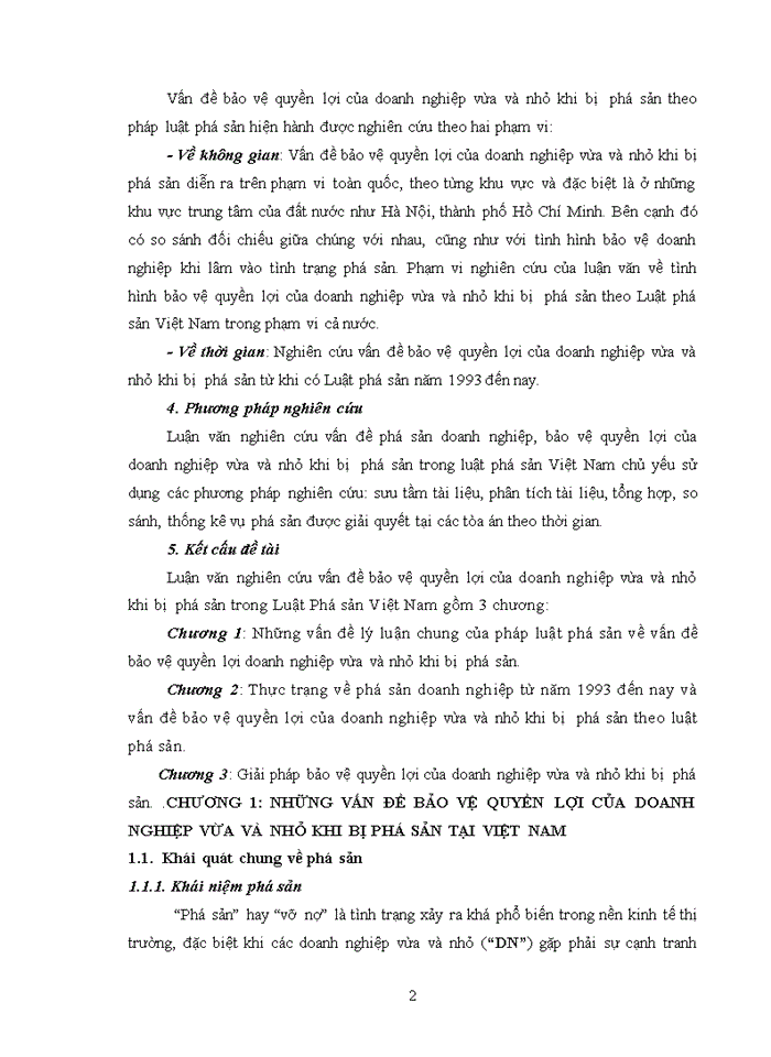 image for page Bảo vệ quyền lợi của doanh nghiệp vừa và nhỏ khi bị phá sản tại VIỆT NAM