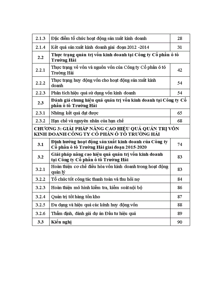 image for page Quản trị vốn kinh doanh công ty cổ phần ô tô trường hải – thực trạng và giải pháp