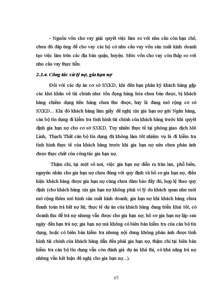 image for page Giải pháp hoàn thiện hoạt động cho vay giải quyết việc làm tại chi nhánh ngân hàng chính sách xã hội hà nội