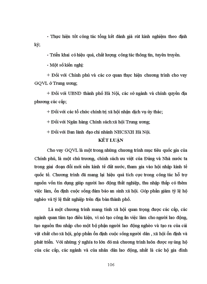 image for page Giải pháp hoàn thiện hoạt động cho vay giải quyết việc làm tại chi nhánh ngân hàng chính sách xã hội hà nội