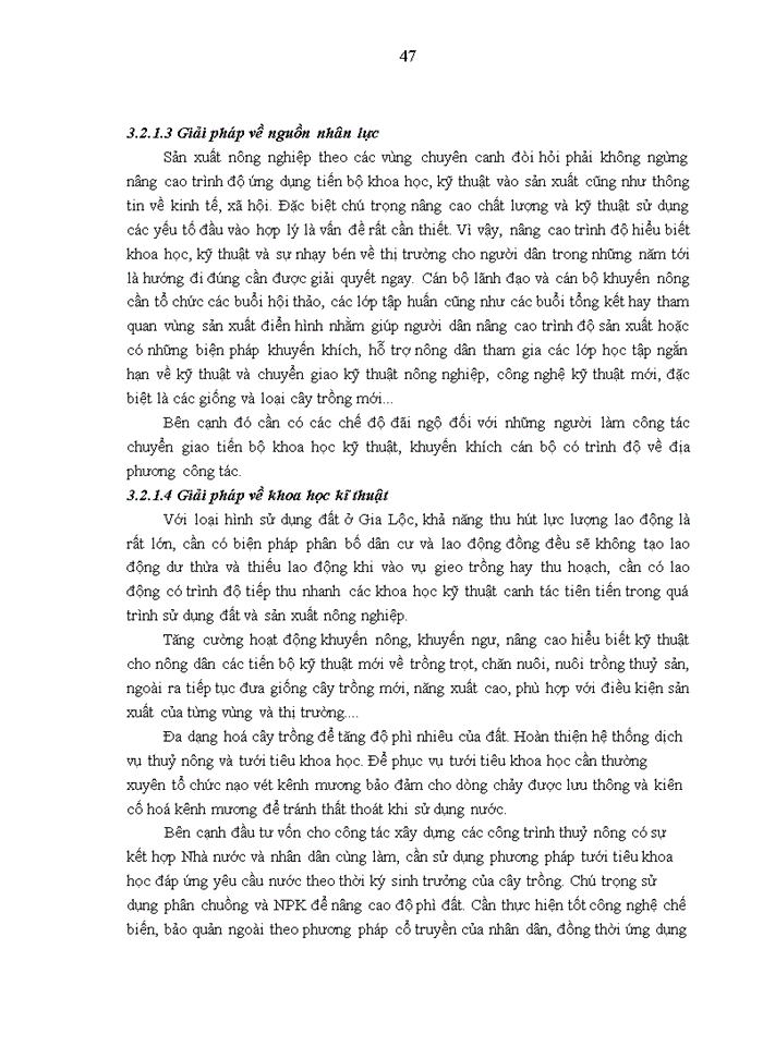 image for page Đánh giá hiệu quả sử dụng đất nông nghiệp trên địa bàn huyện Gia Lộc - tỉnh Hải Dương