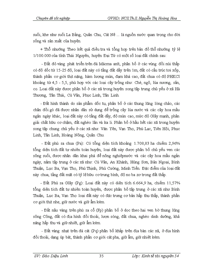 image for page Thực trạng và giải pháp nâng cao hiệu quả sử dụng đất nông nghiệp trên địa bàn huyện Đại Từ, tỉnh Thái Nguyên