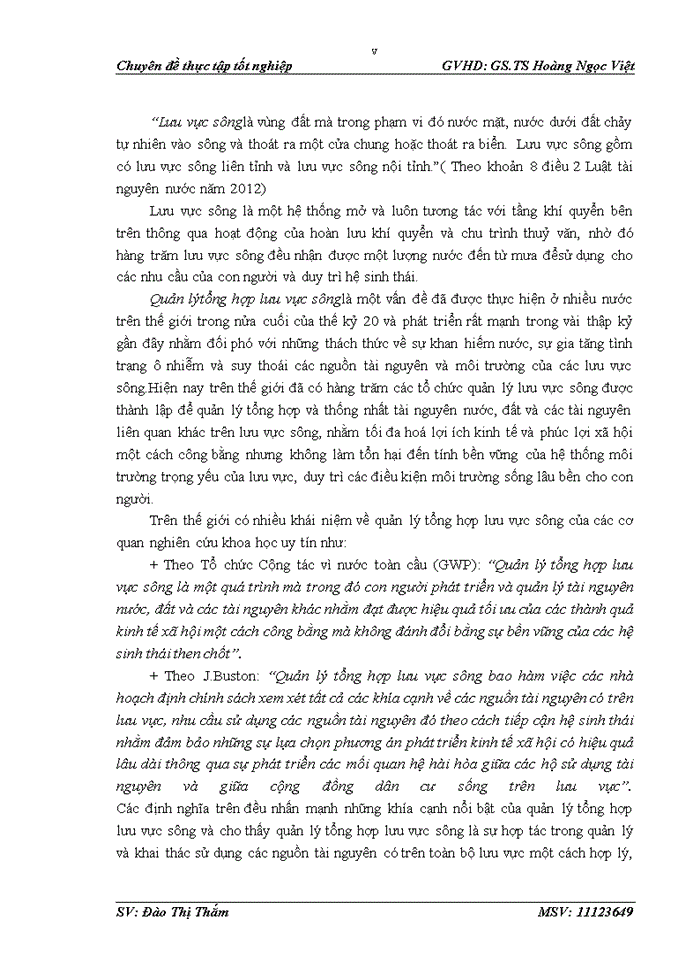 image for page Tiếp cận và đánh giá thực trạng quản lý tổng hợp tài nguyên nước lưu vực sông Lô đoạn qua địa phận tỉnh Tuyên Quang