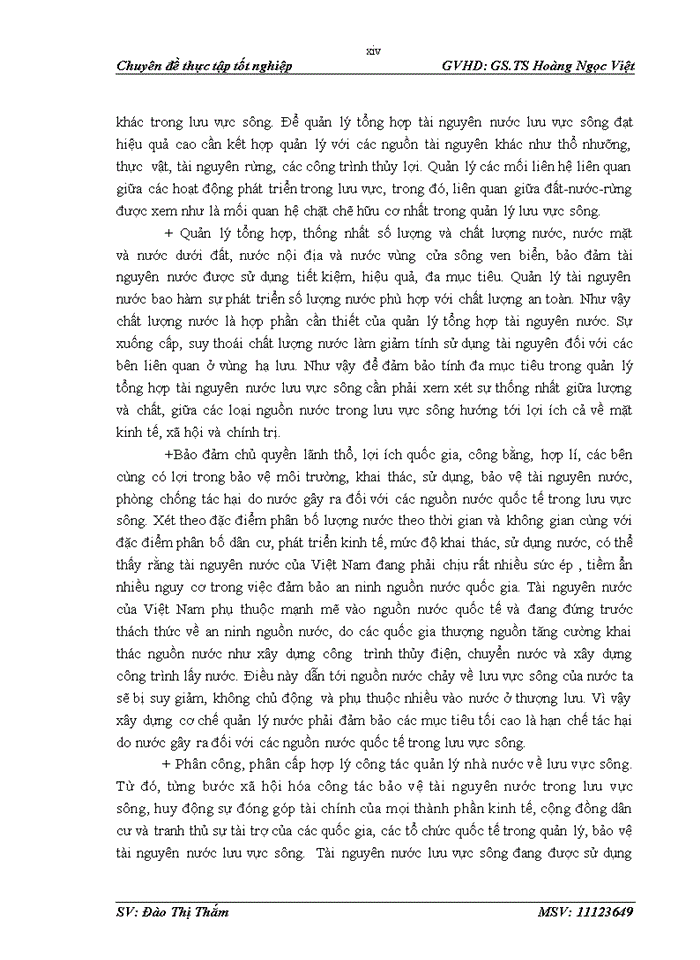 image for page Tiếp cận và đánh giá thực trạng quản lý tổng hợp tài nguyên nước lưu vực sông Lô đoạn qua địa phận tỉnh Tuyên Quang