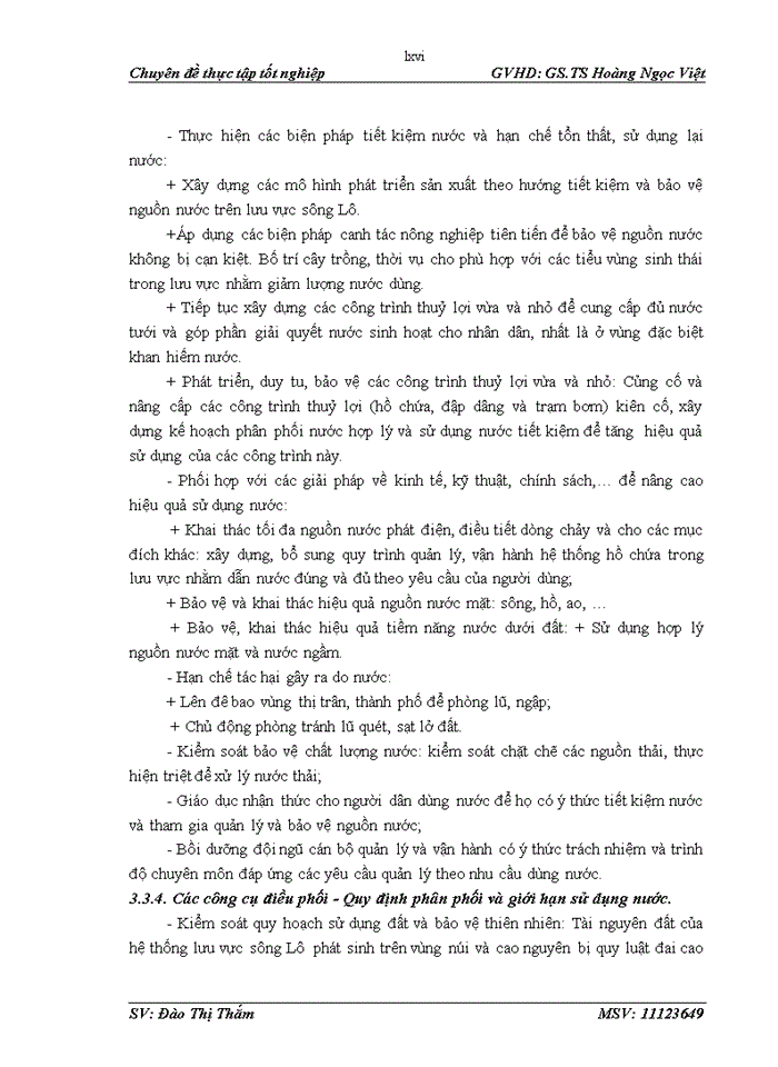 image for page Tiếp cận và đánh giá thực trạng quản lý tổng hợp tài nguyên nước lưu vực sông Lô đoạn qua địa phận tỉnh Tuyên Quang