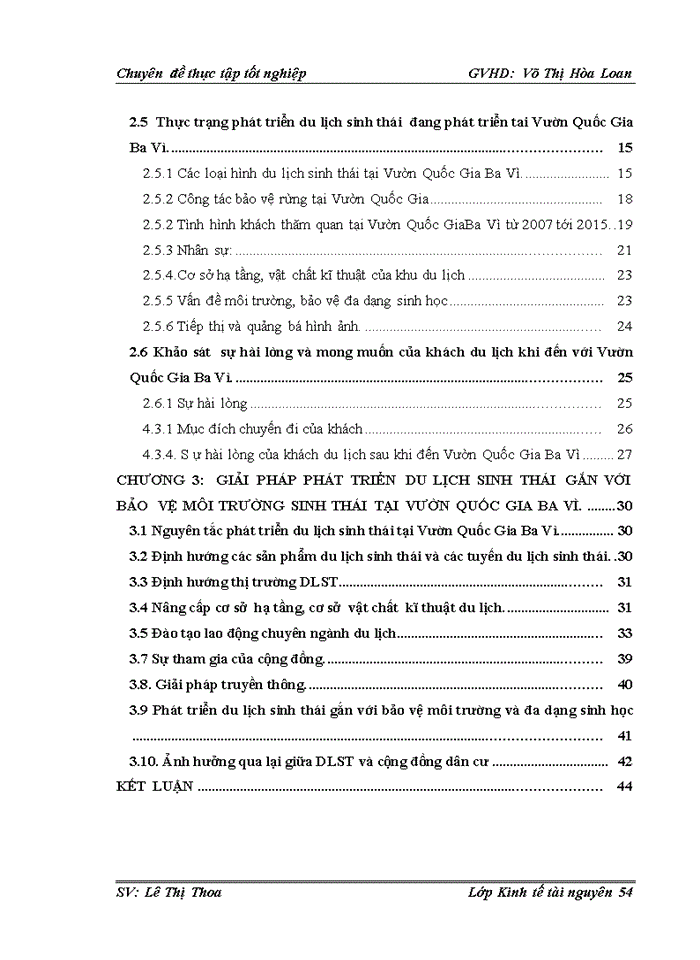 image for page Phát triển du lịch sinh thái gắn với bảo vệ đa dạng sinh học tại vườn quốc gia Ba Vì.