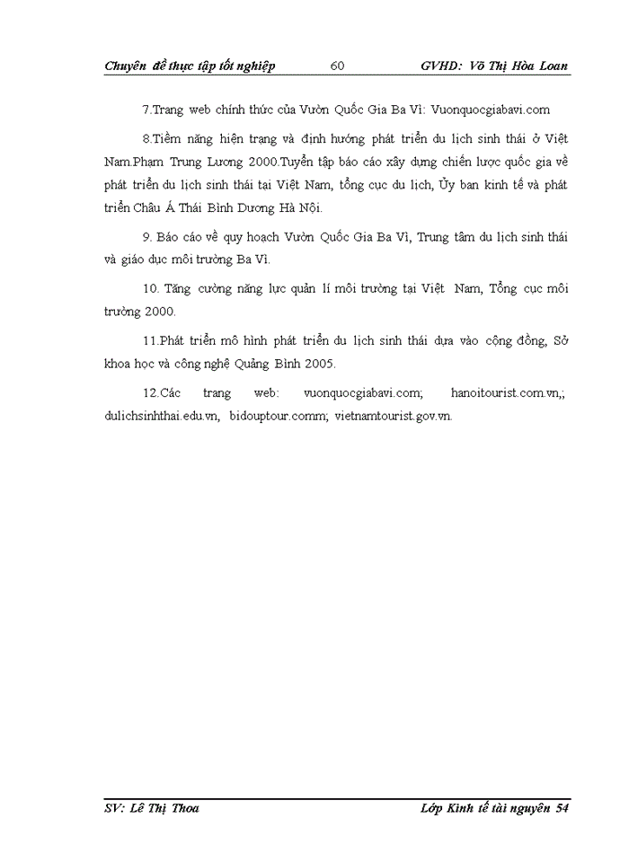 image for page Phát triển du lịch sinh thái gắn với bảo vệ đa dạng sinh học tại vườn quốc gia Ba Vì.