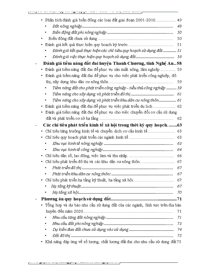 image for page Quy hoạch sử dụng đất giai đoạn 2011 – 2020 của huyện thanh chương, tỉnh nghệ an