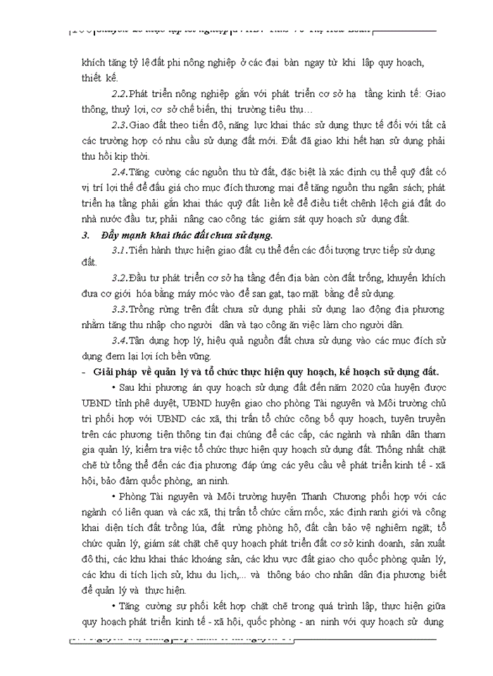 image for page Quy hoạch sử dụng đất giai đoạn 2011 – 2020 của huyện thanh chương, tỉnh nghệ an