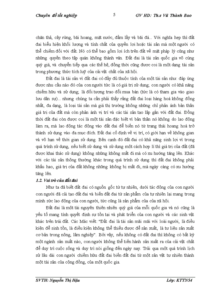 image for page Thực trạng công tác quy hoạch sử dụng đất đến năm 2020 và kế hoạch sử dụng đất 5 năm kỳ đầu (2011 - 2015) huyện Thanh Oai, Thành phố Hà Nội