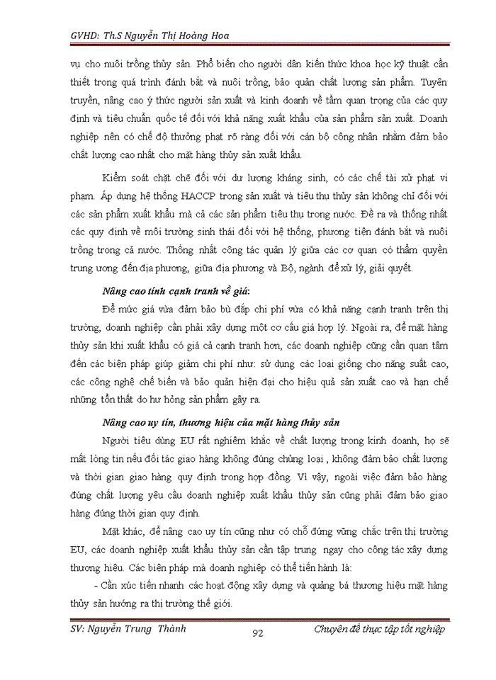 image for page Giải pháp thúc đẩy xuất khẩu thủy sản của việt nam sang thị trường eu