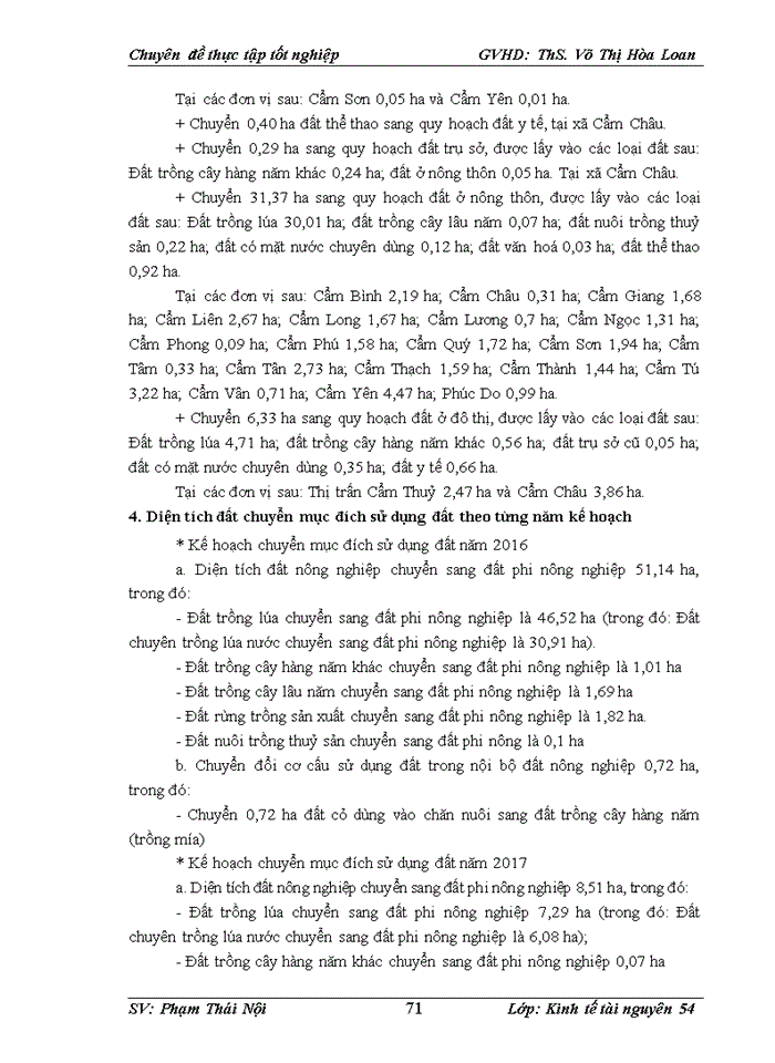 image for page Quy hoạch sử dụng đất giai đoạn 2011 – 2020 của huyện cẩm thủy, tỉnh thanh hóa