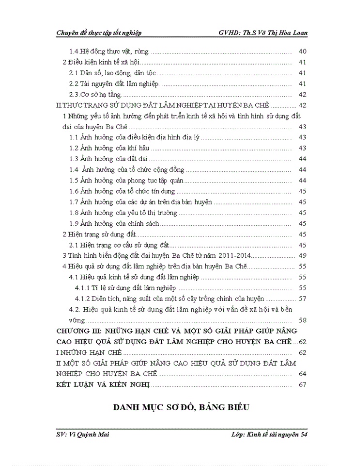 image for page Đánh giá hiệu quả sử dụng đất lâm nghiệp tại huyện Ba Chẽ tỉnh Quảng Ninh và một số giải pháp giúp sử dụng đất lâm nghiệp hiệu quả