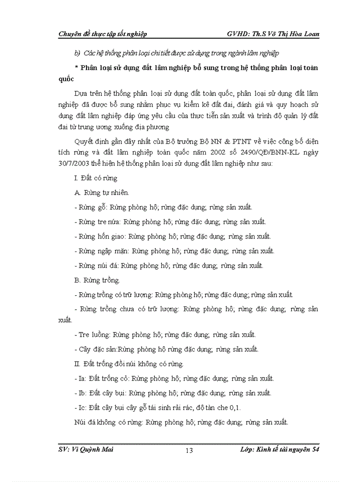 image for page Đánh giá hiệu quả sử dụng đất lâm nghiệp tại huyện Ba Chẽ tỉnh Quảng Ninh và một số giải pháp giúp sử dụng đất lâm nghiệp hiệu quả