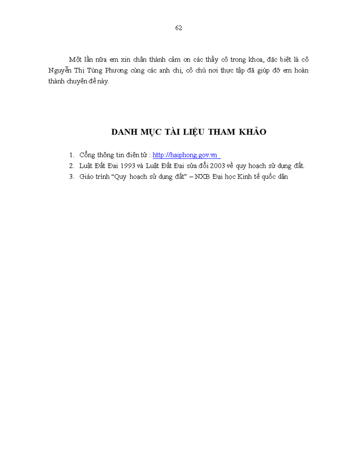 image for page Quy hoạch sử dụng đất quận Lê Chân – thành phố Hải Phòng giai đoạn 2010-2020