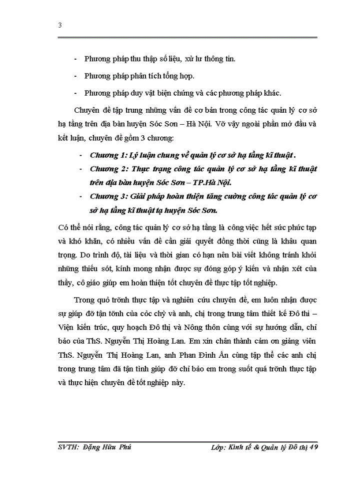 image for page Một số giải pháp tăng cường công tác quản lý cơ sở hạ tầng kĩ thuật trên địa bàn huyện Sóc Sơn – TP.Hà Nội.
