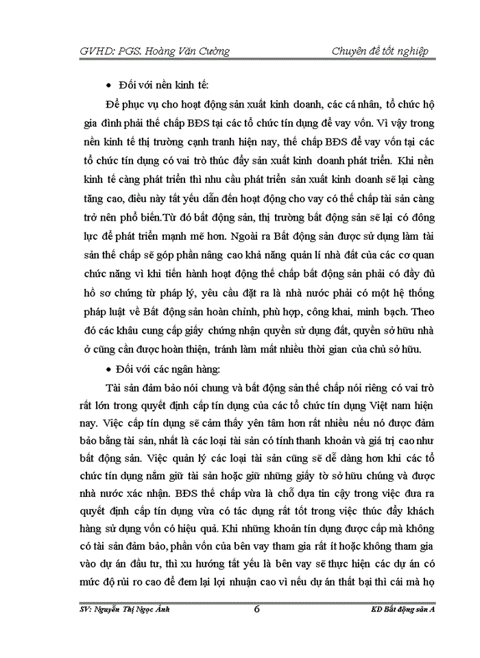 image for page Quy trình định giá Bất động sản thế chấp tại Ngân hàng thương mại cổ phần Á Châu