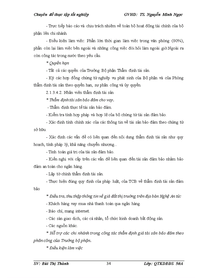 image for page Nghiên cứu công tác định giá Bất động sản thế chấp tại Ngân hàng Techcombank chi nhánh Nghệ An