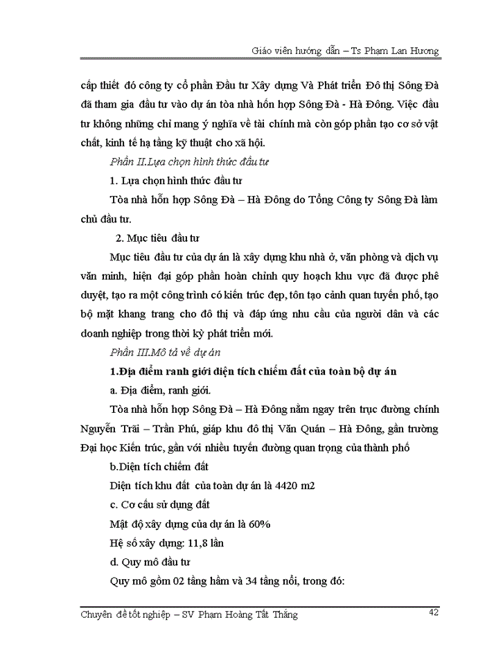 image for page Nghiên cứu công tác lập dự án đầu tư xây dựng      tòa nhà hỗn hợp Sông Đà – Hà Đông tại Công ty Cổ phần Đầu tư Xây dựng và Phát triển Đô thị Sông Đà
