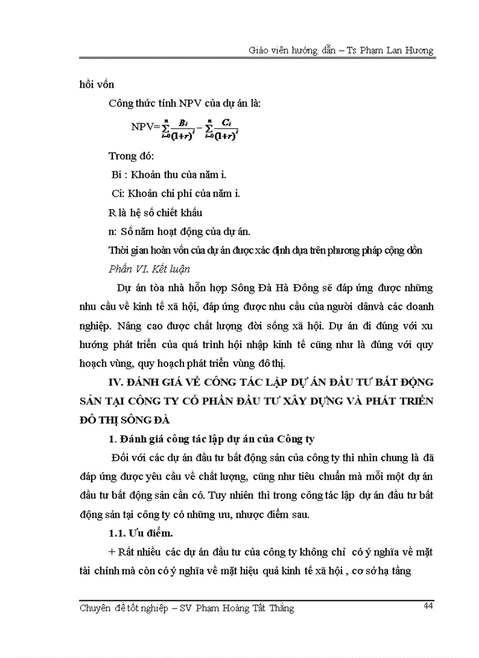 image for page Nghiên cứu công tác lập dự án đầu tư xây dựng      tòa nhà hỗn hợp Sông Đà – Hà Đông tại Công ty Cổ phần Đầu tư Xây dựng và Phát triển Đô thị Sông Đà