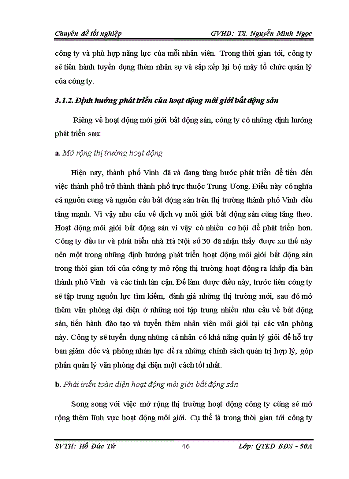 image for page Hoạt động môi giới bất động sản của Công ty đầu tư và phát triển nhà Hà Nội số 30
