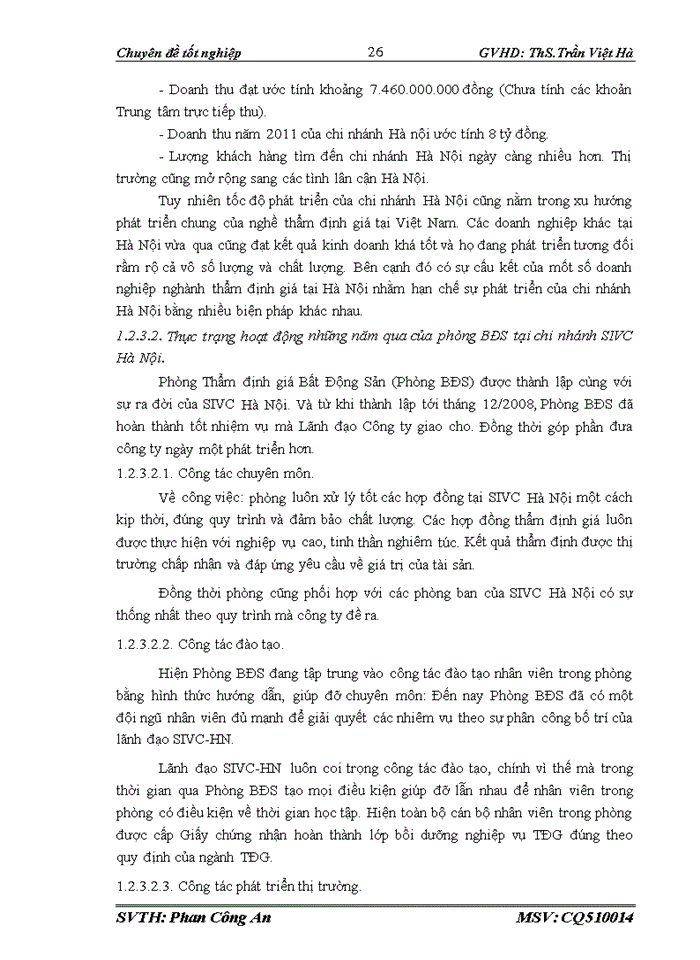 image for page Hoàn thiện quy trình thẩm định giá bất động sản tại công ty cổ phần thông tin và thẩm định giá Miền Nam – chi nhánh Hà Nội