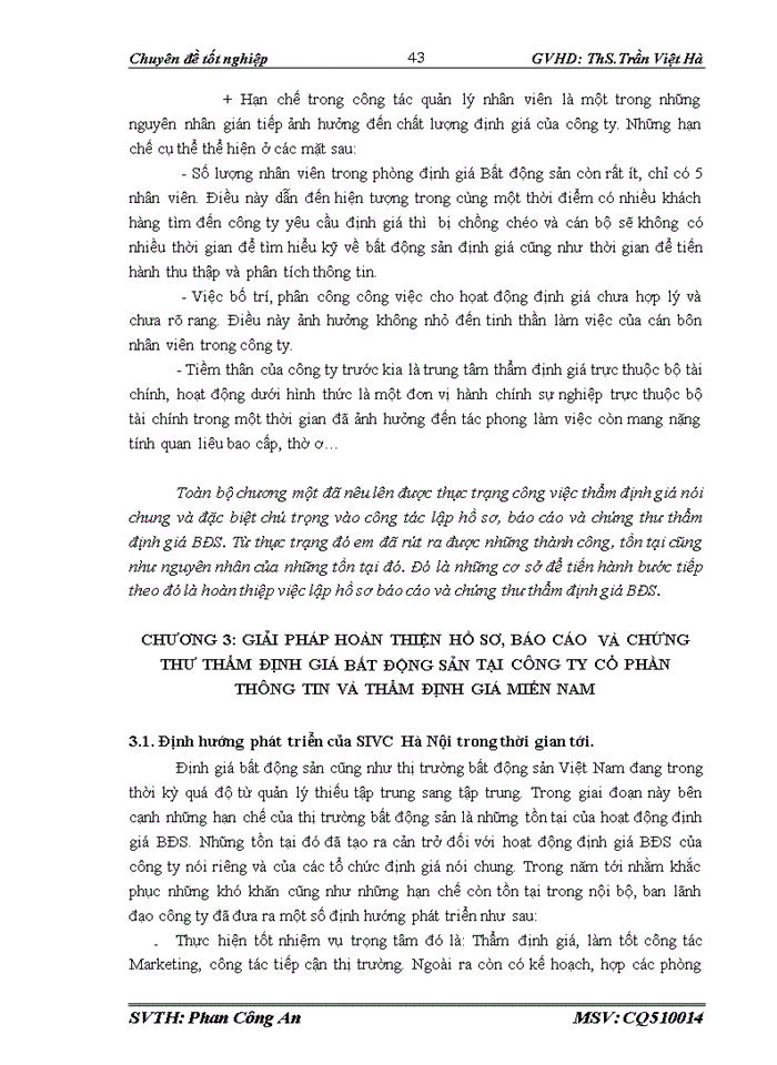 image for page Hoàn thiện quy trình thẩm định giá bất động sản tại công ty cổ phần thông tin và thẩm định giá Miền Nam – chi nhánh Hà Nội