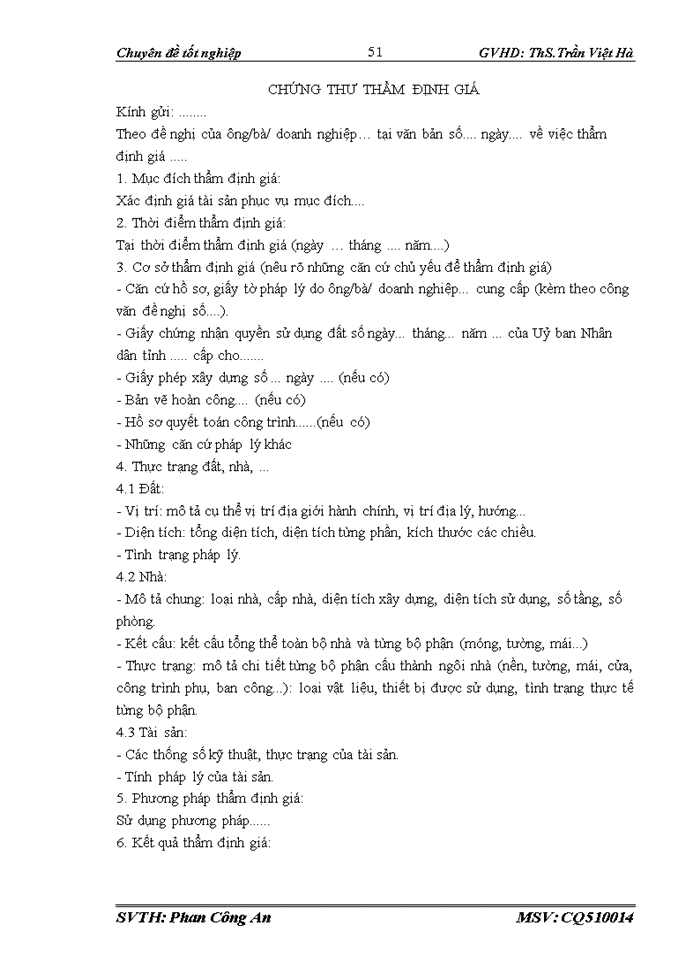 image for page Hoàn thiện quy trình thẩm định giá bất động sản tại công ty cổ phần thông tin và thẩm định giá Miền Nam – chi nhánh Hà Nội