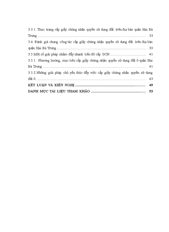 image for page Đánh giá thực trạng công tác cấp giấy chứng nhận quyền sử dụng đất, quyền sử hữu nhà ở và tài sản khác gắn liền với đất trên địa bàn quận hai bà trưng – t.p hà nội