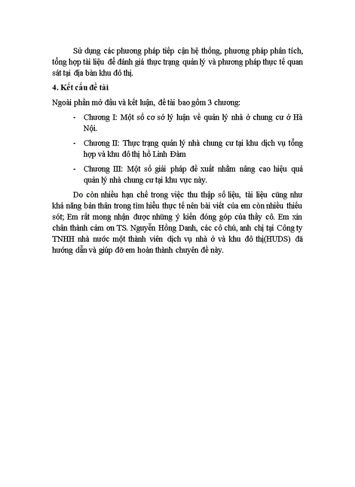 image for page Thực trạng và một số giải pháp nâng cao hiệu quả quản lý nhà ở chung cư tại khu Dịch vụ tổng hợp và nhà ở hồ Linh Đàm – Hà Nội