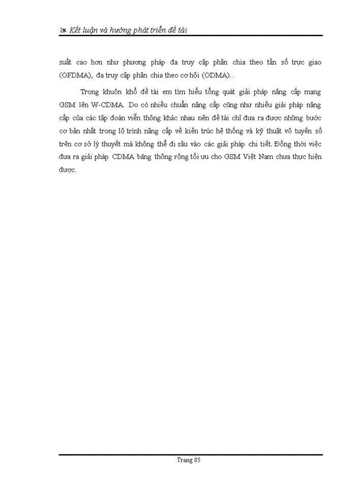 image for page Công nghệ WCDMA và giải pháp nâng cấp mạng GSM lên WCDMA