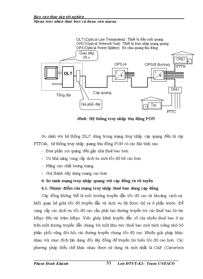 image for page Mạng truy nhập thuê bao sử dụng cáp quang