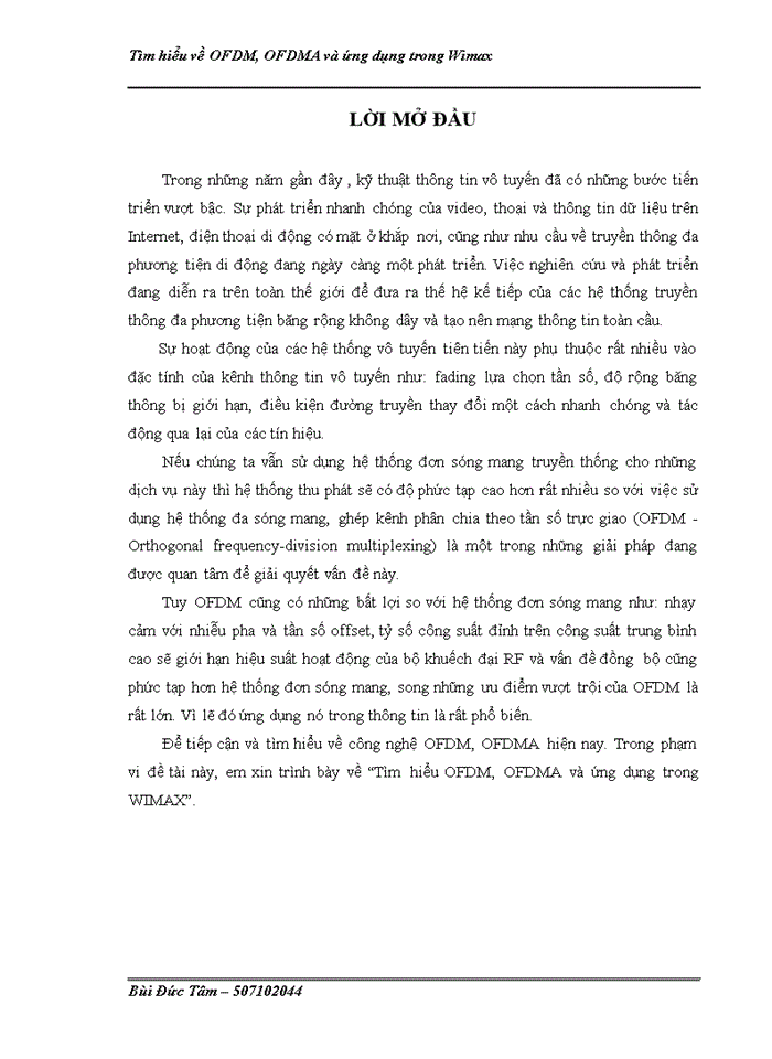 image for page Tìm hiểu về OFDM, OFDMA và ứng dụng trong Wimax
