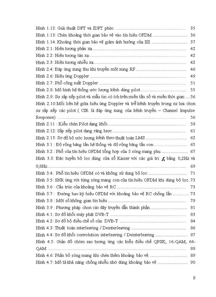 image for page Kỹ thuật OFDM và ứng dụng trong truyền hình số mặt đất  DVB-T