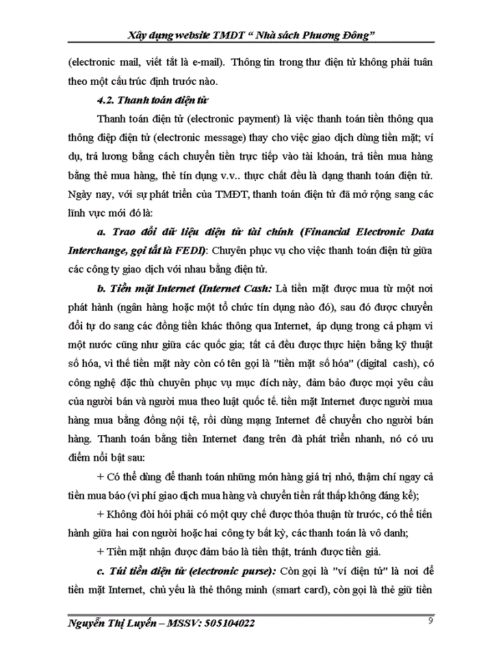 image for page Xây dựng Website thương mại điện tử  “Bán sách qua mạng”