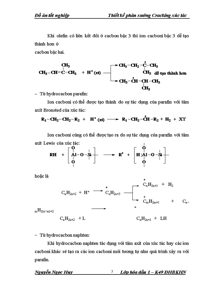 image for page Thiết kế phân xưởng Cracking xúc tác