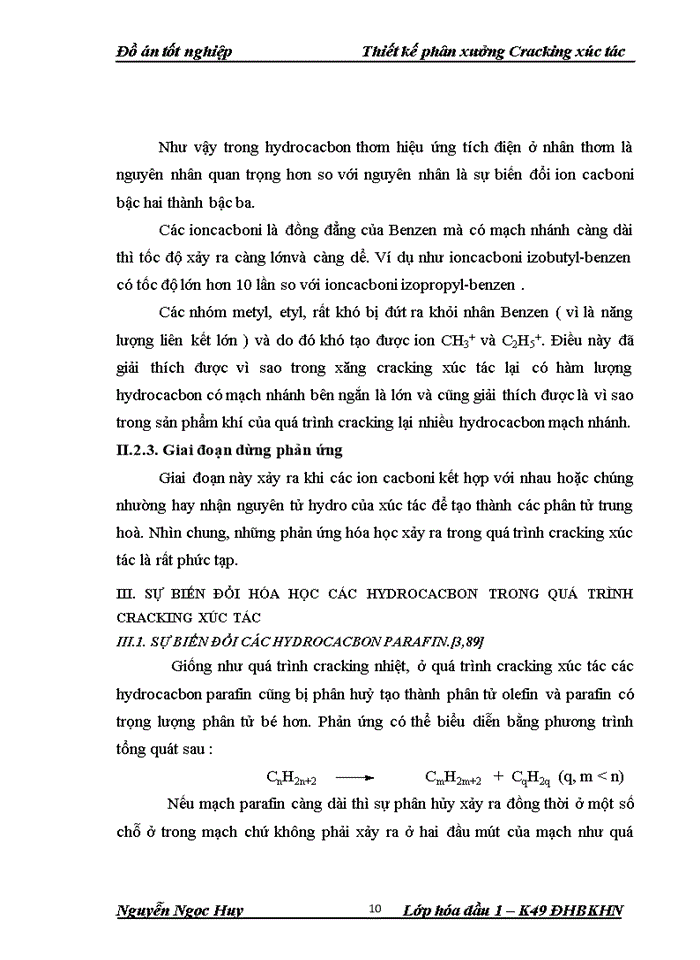 image for page Thiết kế phân xưởng Cracking xúc tác
