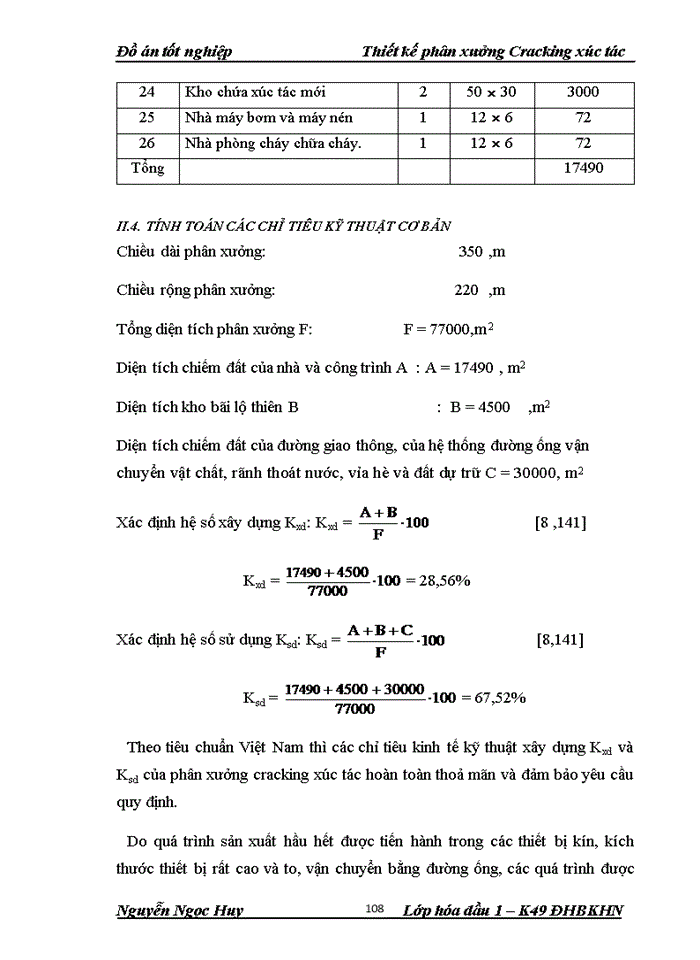 image for page Thiết kế phân xưởng Cracking xúc tác