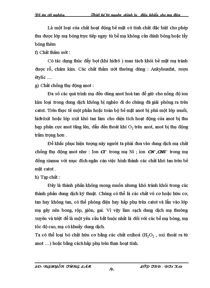 image for page Thiết kế bộ nguồn chỉnh lưu điều khiển dùng cho mạ điện